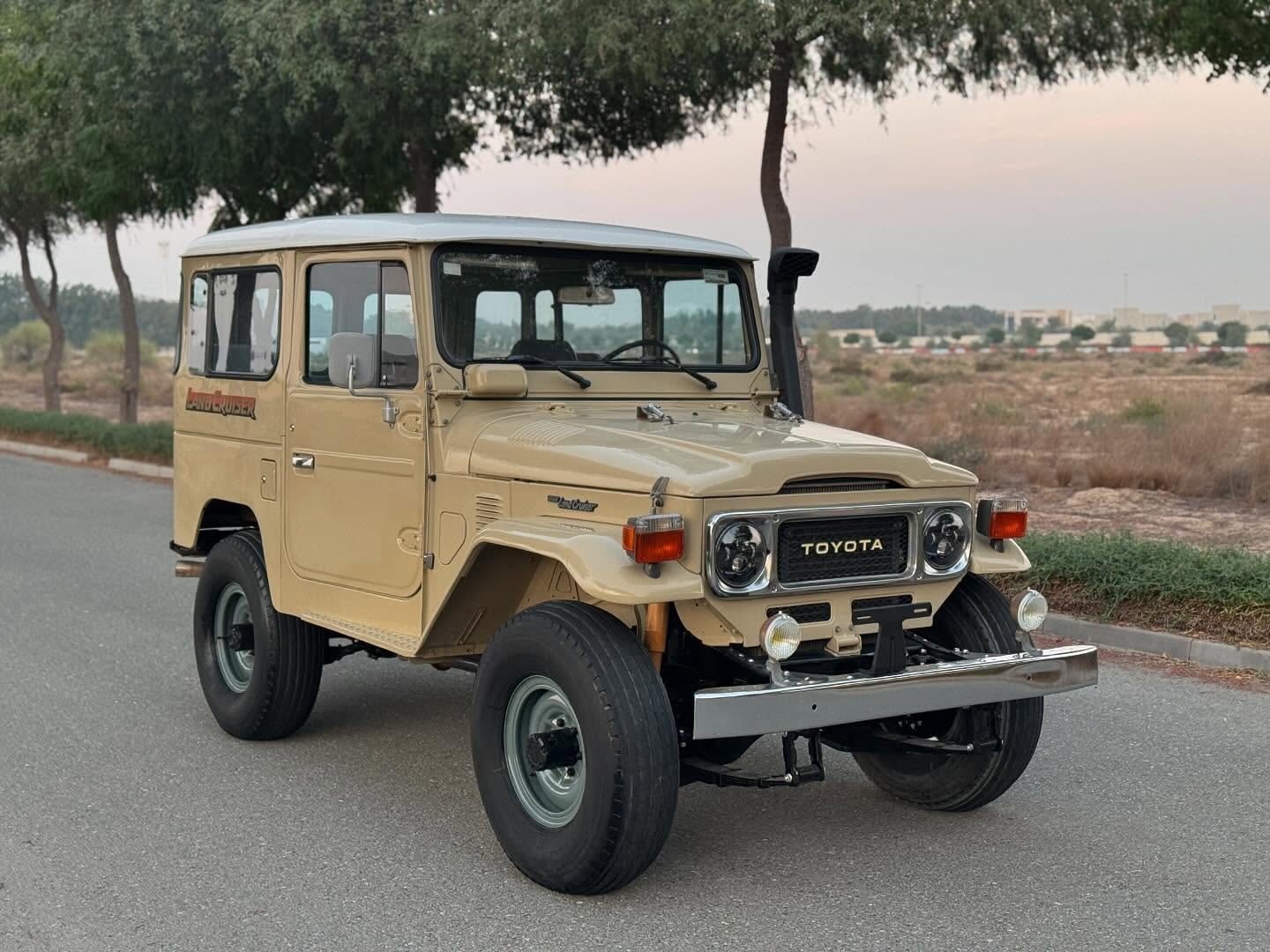 1980 Toyota Land Cruiser FJ40 1FZ engine — Photo 3 of 10